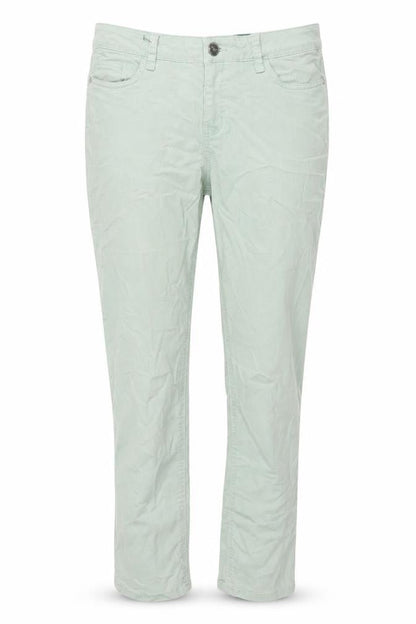 Womens UK Size 10 F&F Regular Fit Straight Green Jeans