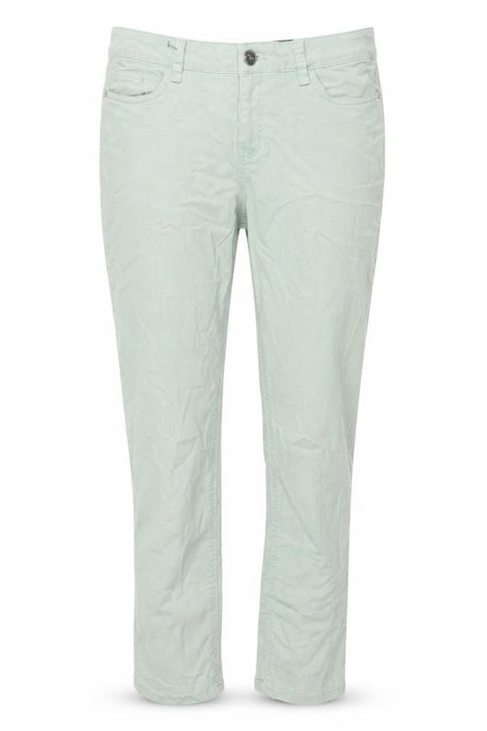 Womens UK Size 10 F&F Regular Fit Straight Green Jeans