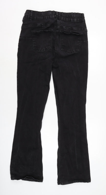 Womens UK Size 18 Berksha Regular Fit Bootcut Grey Jeans