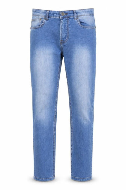 Mens UK Size 30 in Denim & Co. Regular Fit Straight Blue Jeans