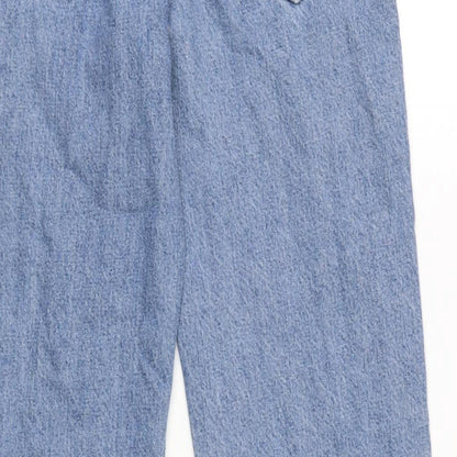 Only Womens Blue Cotton Straight Jeans Size 27 in L27 in Regular Zip