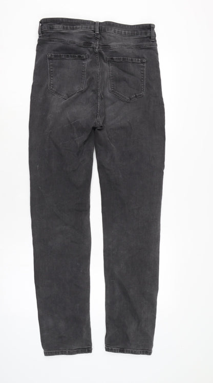Womens UK Size 30 in Marks and Spencer Regular Fit Straight Grey Jeans