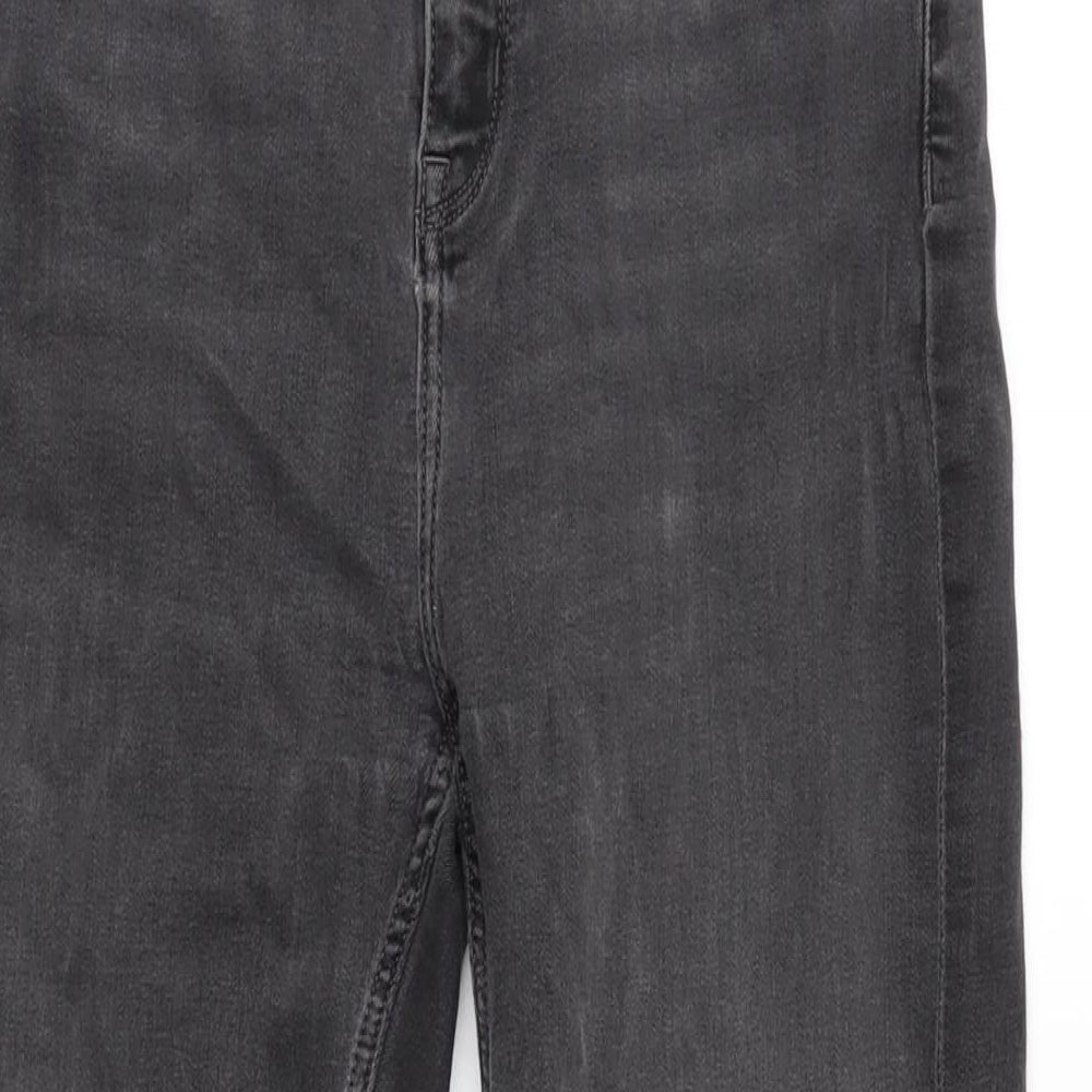 Womens UK Size 30 in Marks and Spencer Regular Fit Straight Grey Jeans