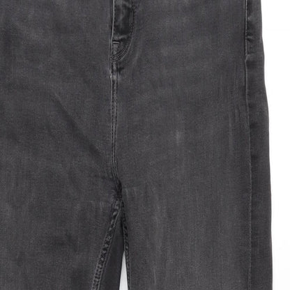 Womens UK Size 30 in Marks and Spencer Regular Fit Straight Grey Jeans