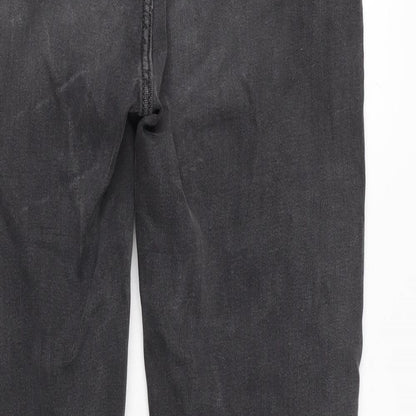 Womens UK Size 30 in Marks and Spencer Regular Fit Straight Grey Jeans