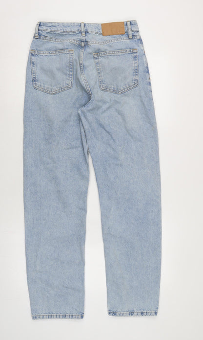 Womens UK Size 8 Denim & Co. Regular Fit Straight Blue Jeans
