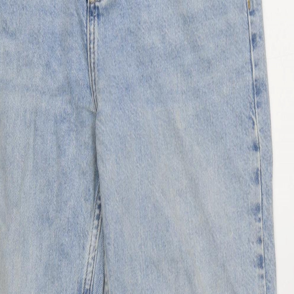 Womens UK Size 8 Denim & Co. Regular Fit Straight Blue Jeans
