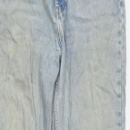 JJXX Womens Blue Cotton Blend Bootcut Jeans Size 30 in L31 in Regular Zip