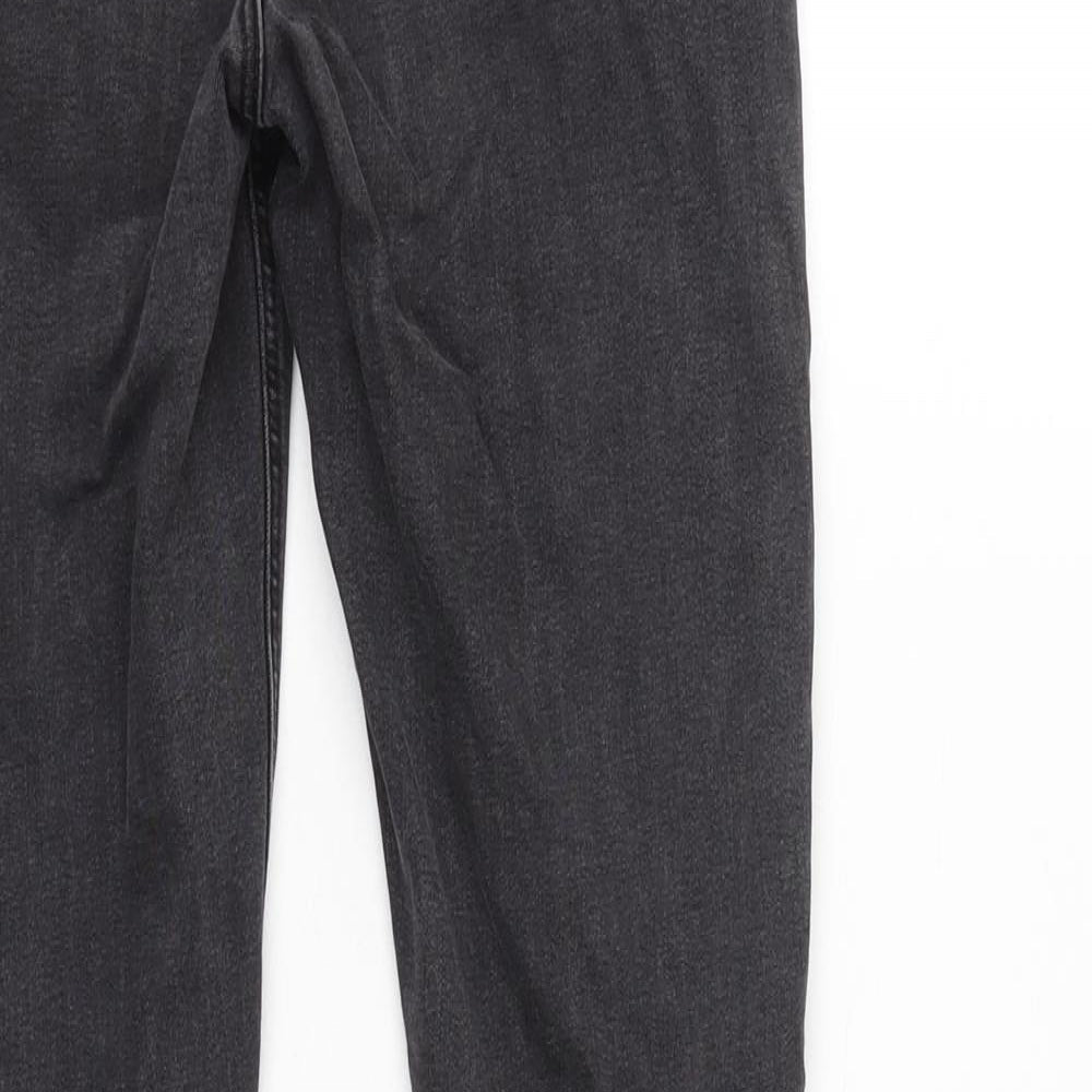 Womens UK Size 8 Denim & Co. Regular Fit Tapered Grey Jeans