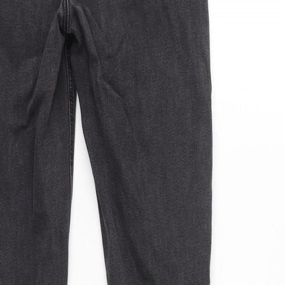 Womens UK Size 8 Denim & Co. Regular Fit Tapered Grey Jeans