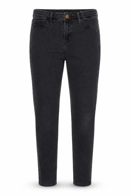 Womens UK Size 12 River Island Regular Fit Tapered Grey Jeans