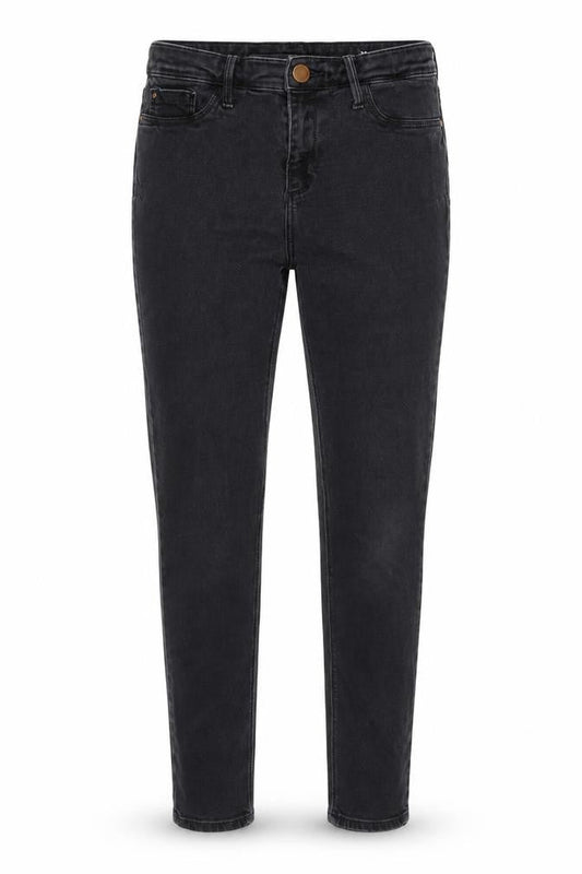 Womens UK Size 12 River Island Regular Fit Tapered Grey Jeans