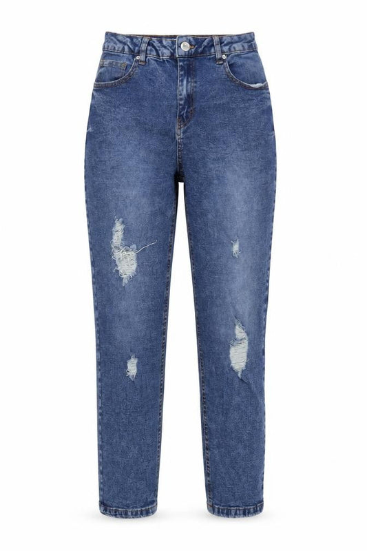 Womens UK Size 28 in Beloved Regular Fit Mom Blue Jeans