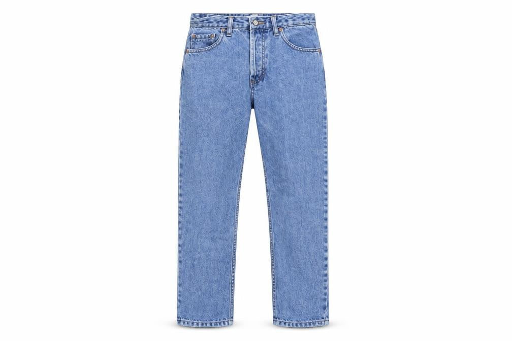 Womens UK Size 23 in Pull&Bear Regular Fit Straight Blue Jeans