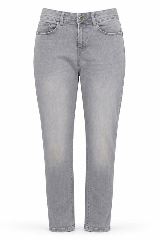 Womens UK Size 12 TU Regular Fit Tapered Grey Jeans