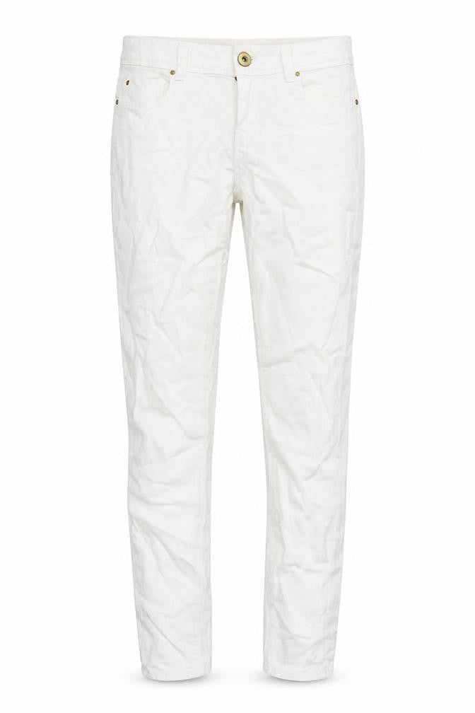 Womens UK Size 8 Denim & Co. Regular Fit Skinny White Jeans