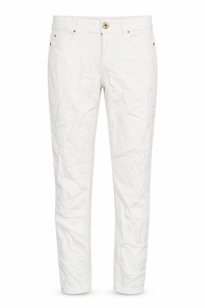Womens UK Size 8 Denim & Co. Regular Fit Skinny White Jeans