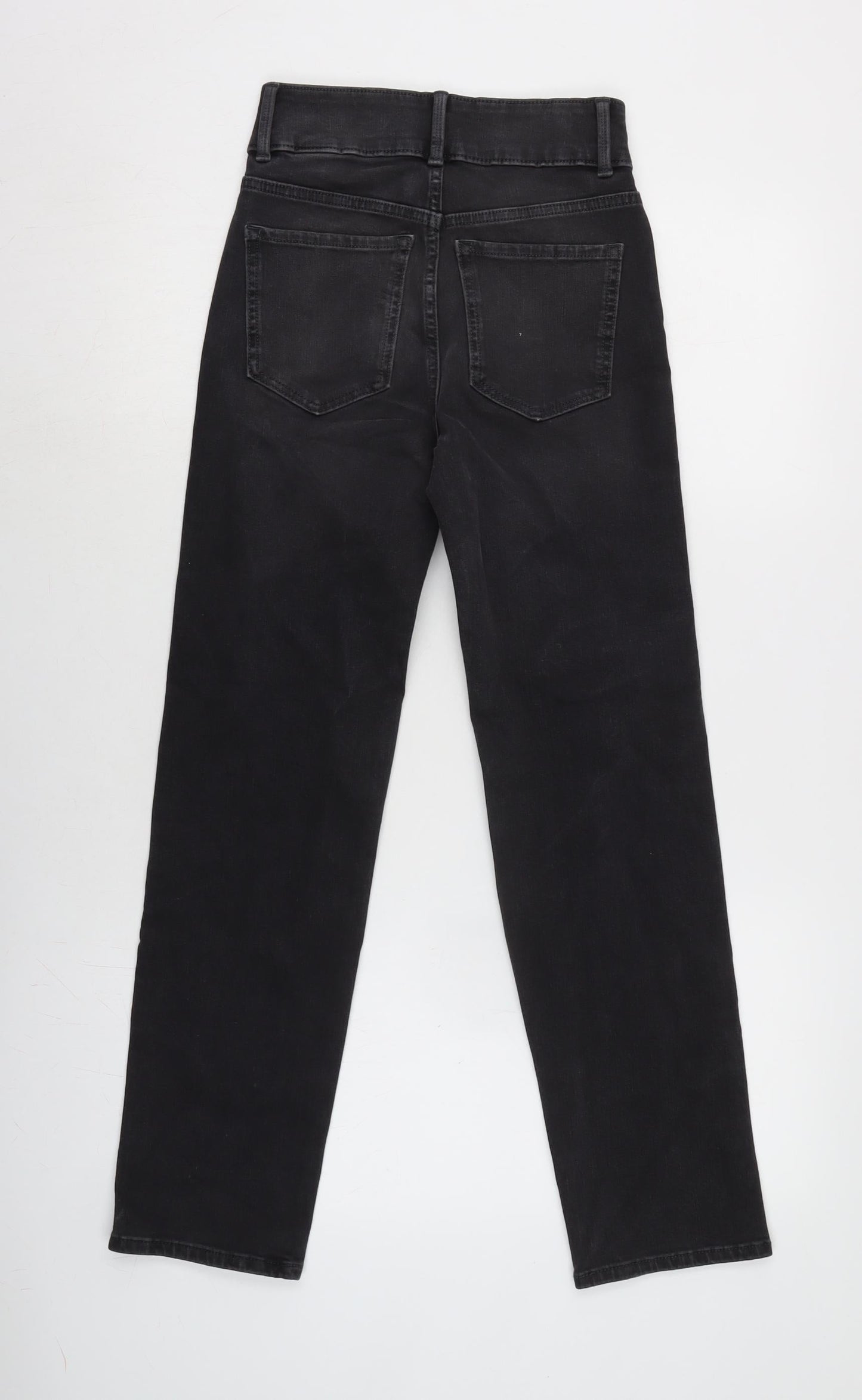 Womens UK Size 6 Marks and Spencer Regular Fit Straight Grey Jeans