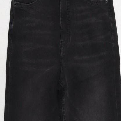 Womens UK Size 6 Marks and Spencer Regular Fit Straight Grey Jeans