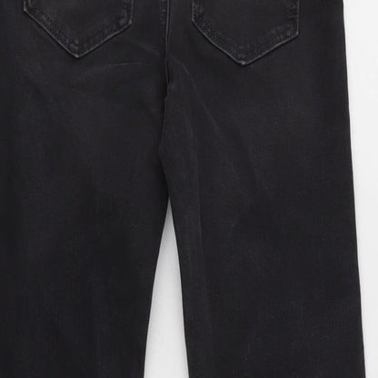 Womens UK Size 6 Marks and Spencer Regular Fit Straight Grey Jeans