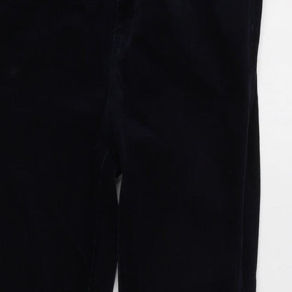 Womens UK Size 8 Marks and Spencer Regular Fit  Blue Trousers