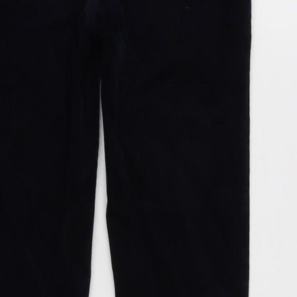 Womens UK Size 8 Marks and Spencer Regular Fit  Blue Trousers
