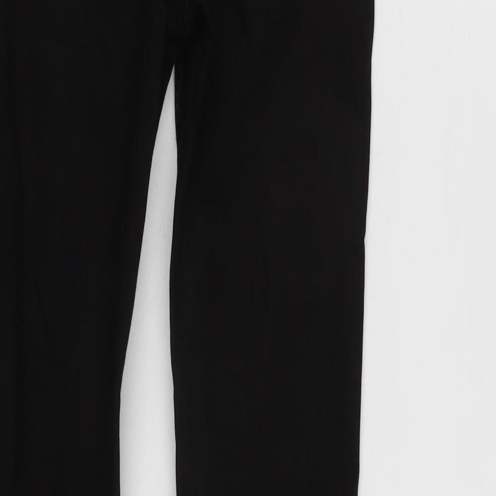 Womens UK Size 6 H&M Regular Fit Tapered Black Jeans