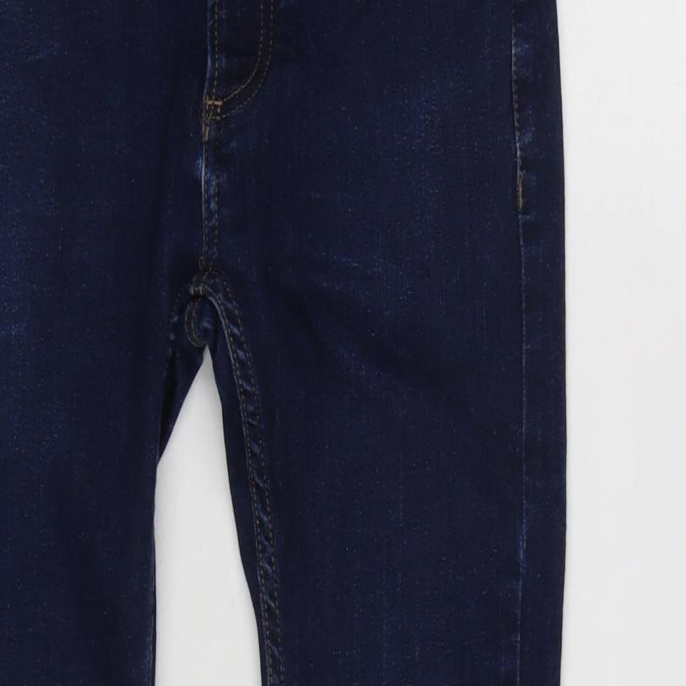Mens UK Size 28 in Topman Regular Fit Skinny Blue Jeans