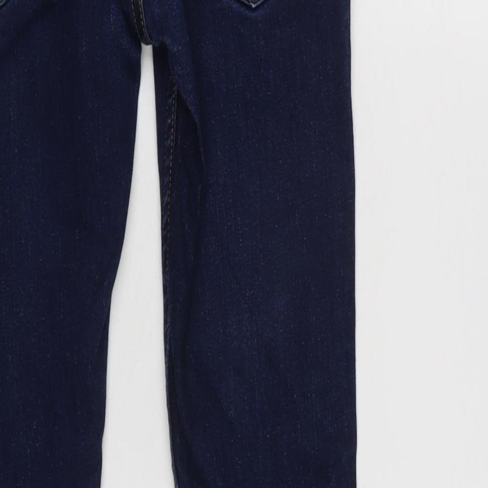 Mens UK Size 28 in Topman Regular Fit Skinny Blue Jeans