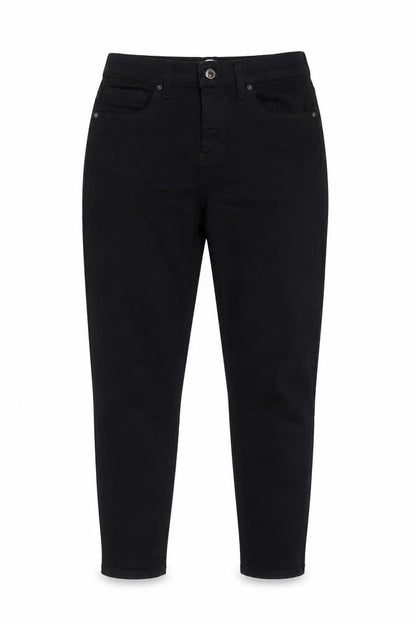 Womens UK Size 28 in Topshop Extra-Slim Fit Tapered Black Jeans