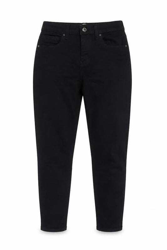 Womens UK Size 28 in Topshop Extra-Slim Fit Tapered Black Jeans