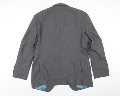 Mens UK Size 42 Marks and Spencer Regular Grey Suit Jacket