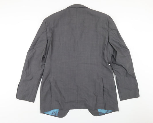 Mens UK Size 42 Marks and Spencer Regular Grey Suit Jacket