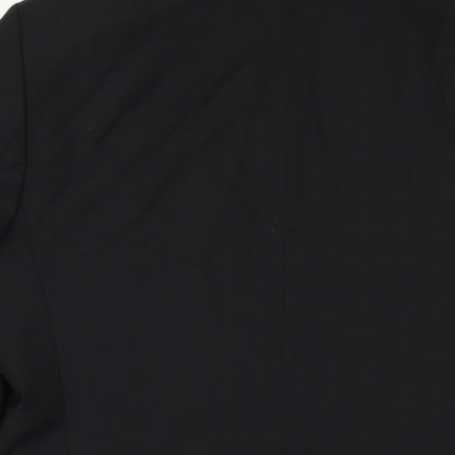 Mens UK Size 40 Marks and Spencer Regular Black Suit Jacket