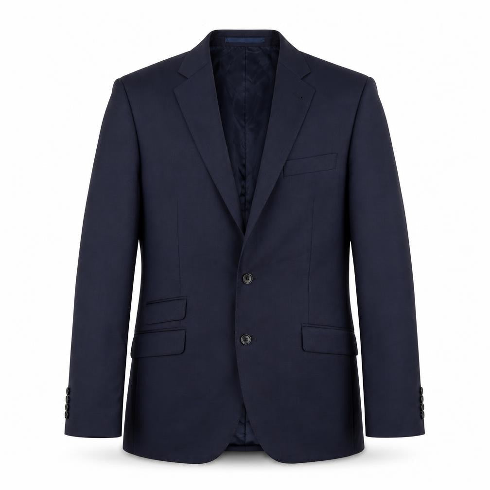 Mens UK Size 40 New & Lingwood Regular Blue Suit Jacket