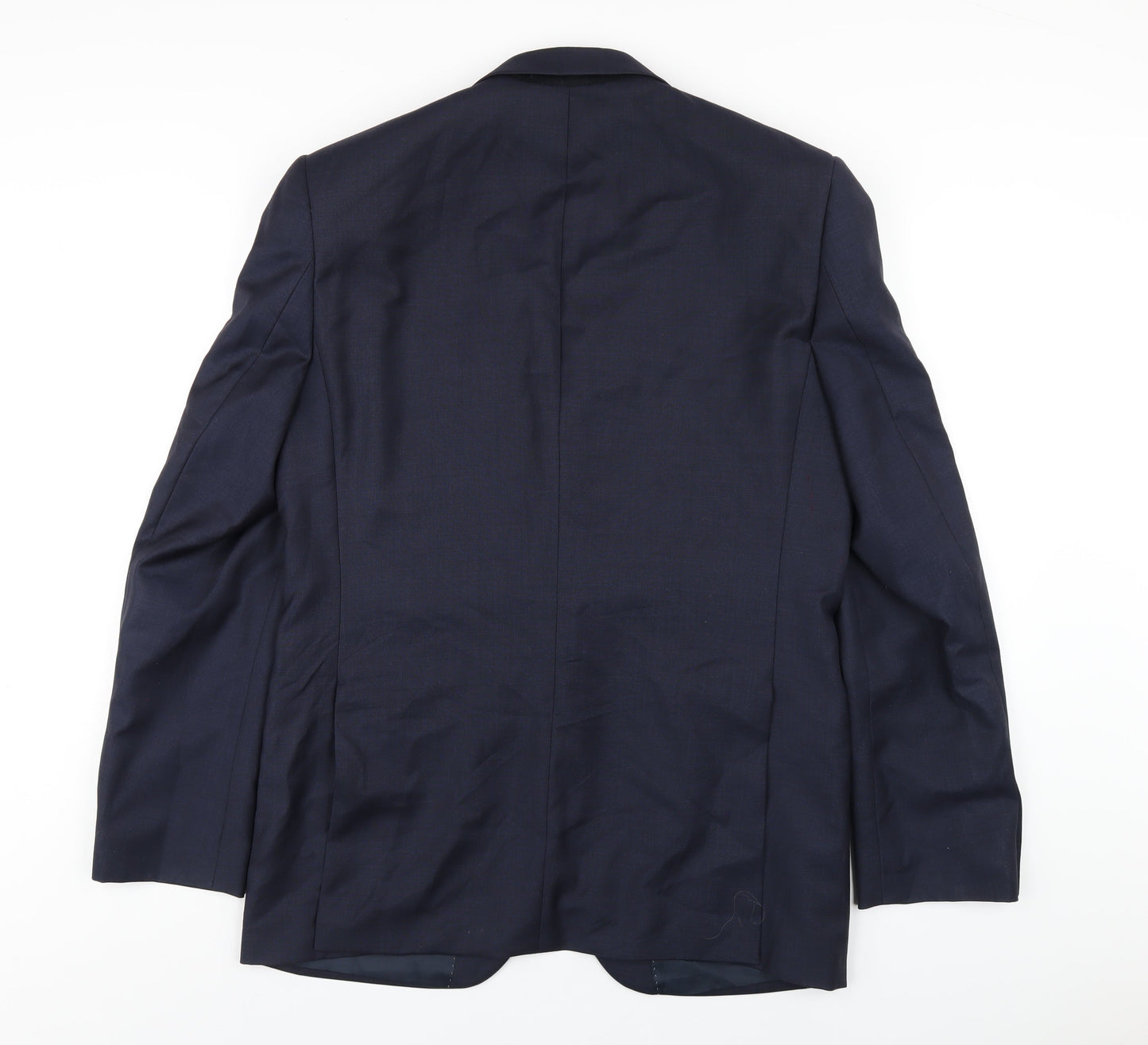 Mens UK Size 40 New & Lingwood Regular Blue Suit Jacket