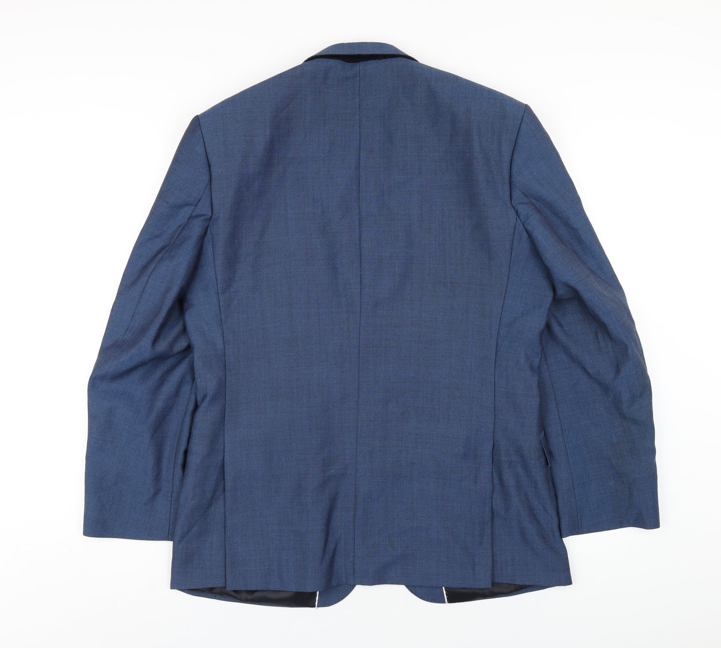 Mens UK Size 40 Racing Green Regular Blue Suit Jacket