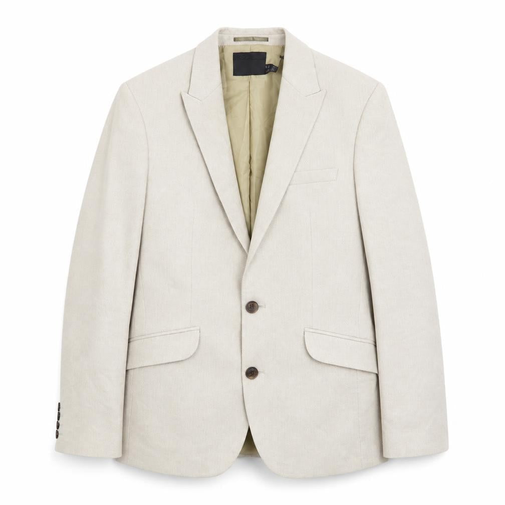Mens UK Size 36 ASOS Regular Beige Suit Jacket