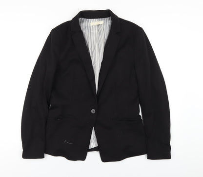 Womens UK Size 12 H&M Regular Black Blazer