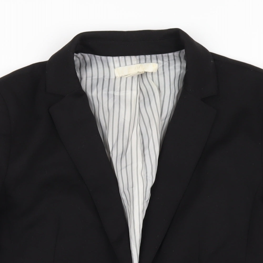 Womens UK Size 12 H&M Regular Black Blazer