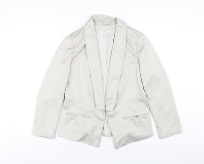Gap Womens Beige Polyester Jacket Blazer Size 12