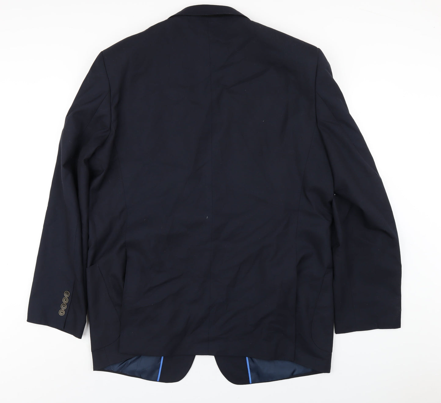 Mens UK Size 48 Marks and Spencer Regular Blue Suit Jacket