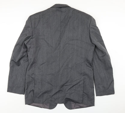 Mens UK Size 48 Canda Regular Grey Suit Jacket