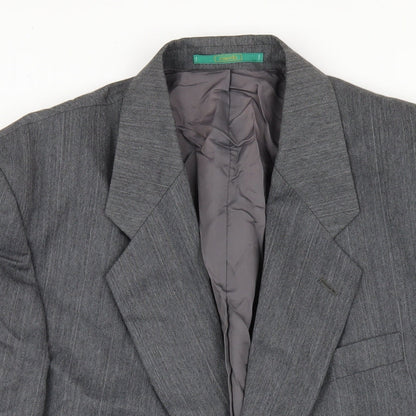 Mens UK Size 48 Canda Regular Grey Suit Jacket