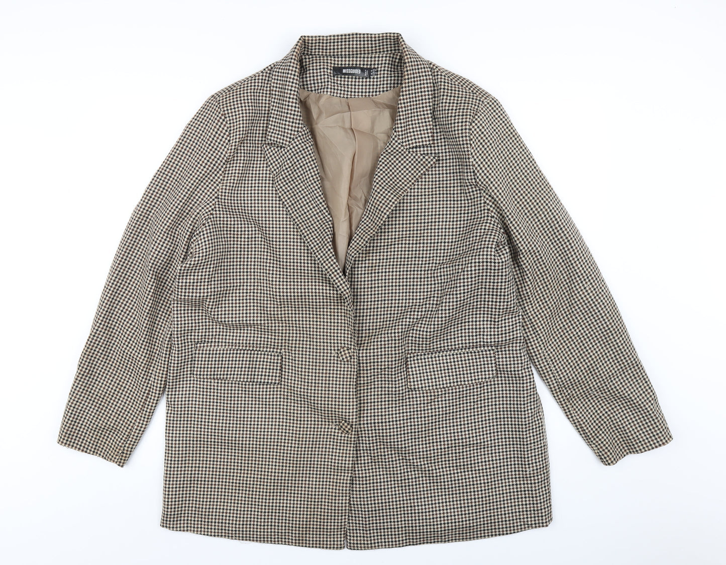 Womens UK Size 14 Missguided Brown Jacket