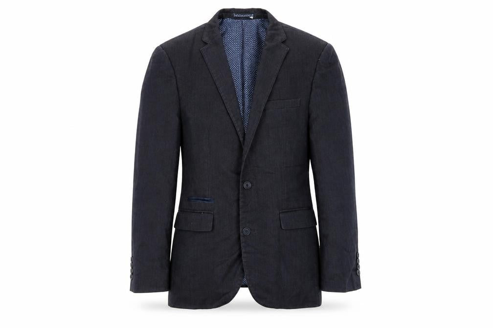 Mens UK Size 38 Fellini Regular Blue Suit Jacket
