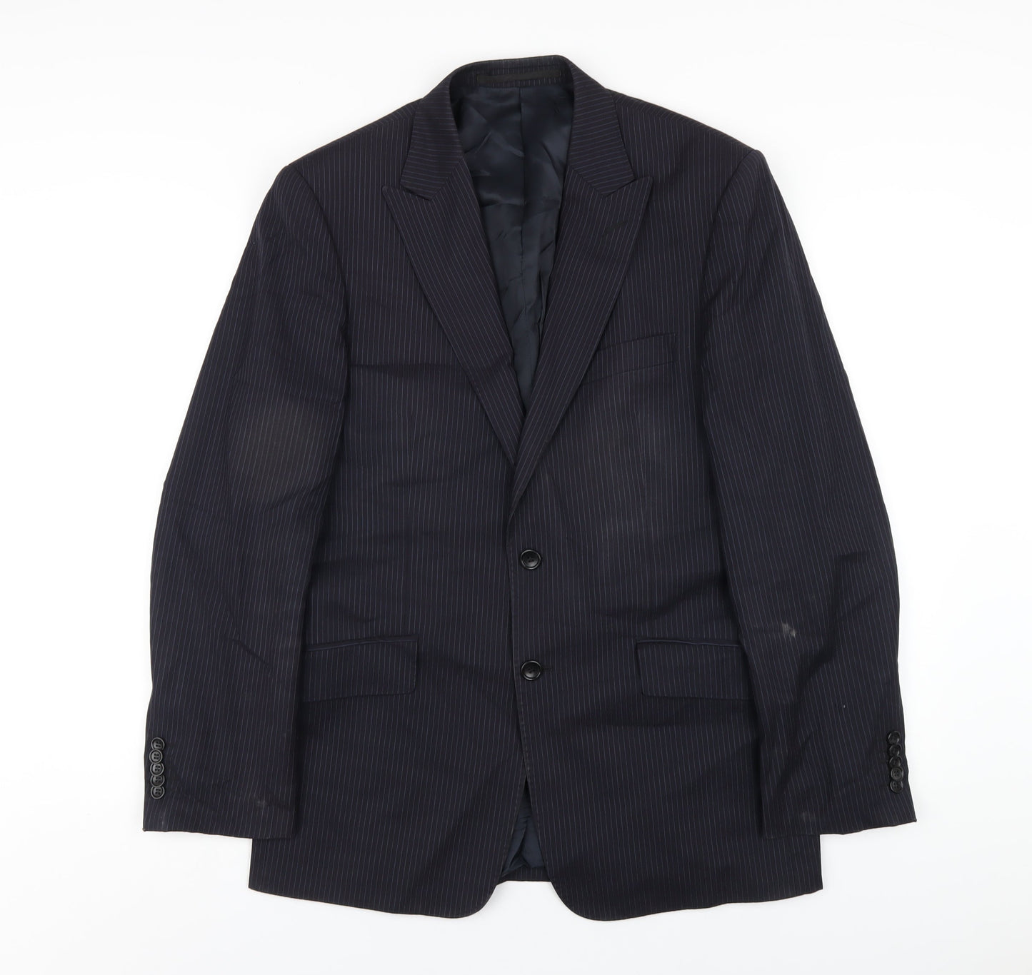 Mens UK Size 38 Linea Regular Blue Suit Jacket