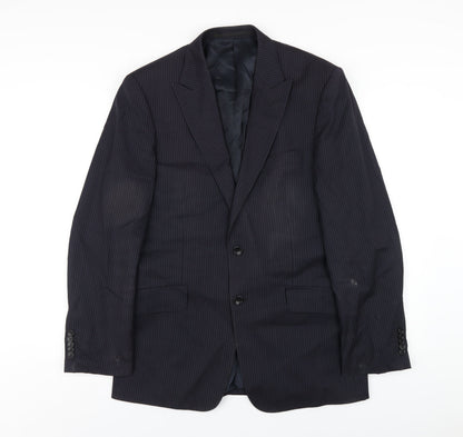 Mens UK Size 38 Linea Regular Blue Suit Jacket