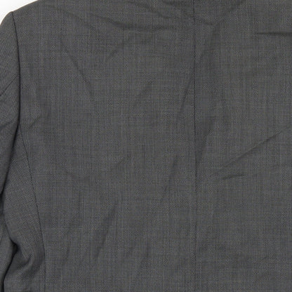 Mens UK Size 38 Linea Regular Grey Suit Jacket
