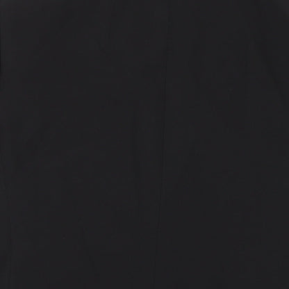 Mens UK Size 40 Charlton Gray Regular Black Suit Jacket
